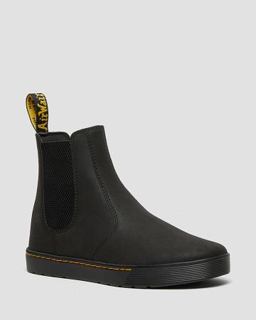 Botines Chelsea Dr Martens Tempesta Men's Cuero Casuales Hombre Negros | MX 310GSO